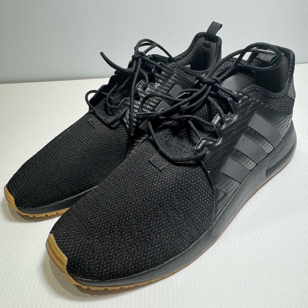 Adidas X PLR athletic black men’s black running shoes size 12